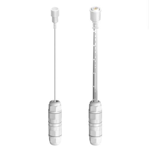 3-Pin Pair (2-Pack) for Eufy Permanent Outdoor Lights E22, IP68 Wire Connector
