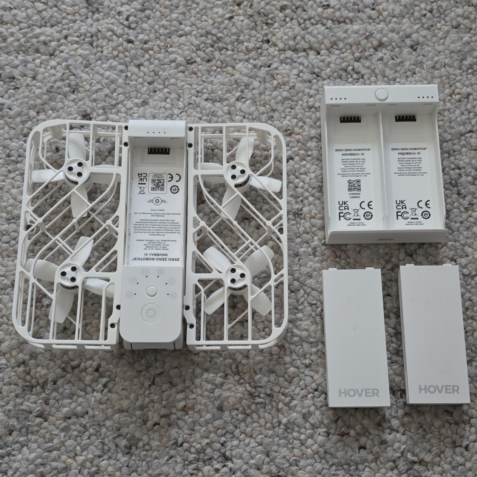 ZERO ROBOTICS HOVERAir X1 Ready to Fly Camera Drone with Batteries HOV100