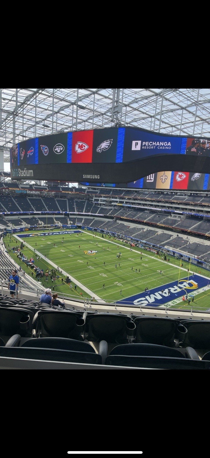 Los Angeles Rams vs San Francisco 49ers 2 tickets Lower Level