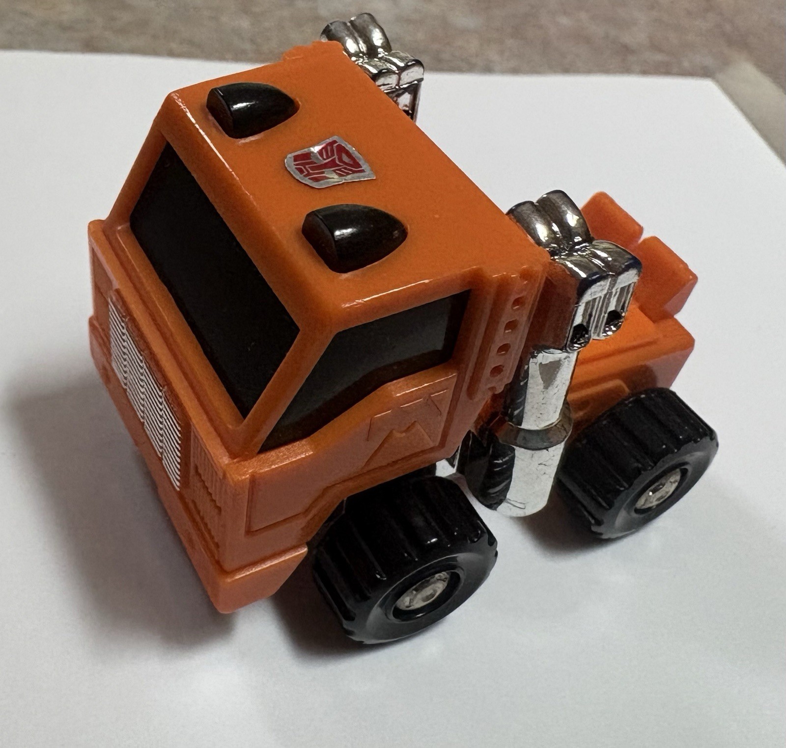 Vintage G1 Transformers Gears Autobot Orange Minibot 1984 Hasbro Latin America