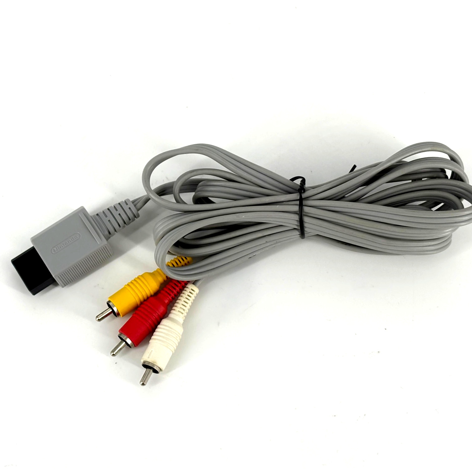 OEM Nintendo Wii Original RVL-009 Composite RCA AV Audio Video Cable