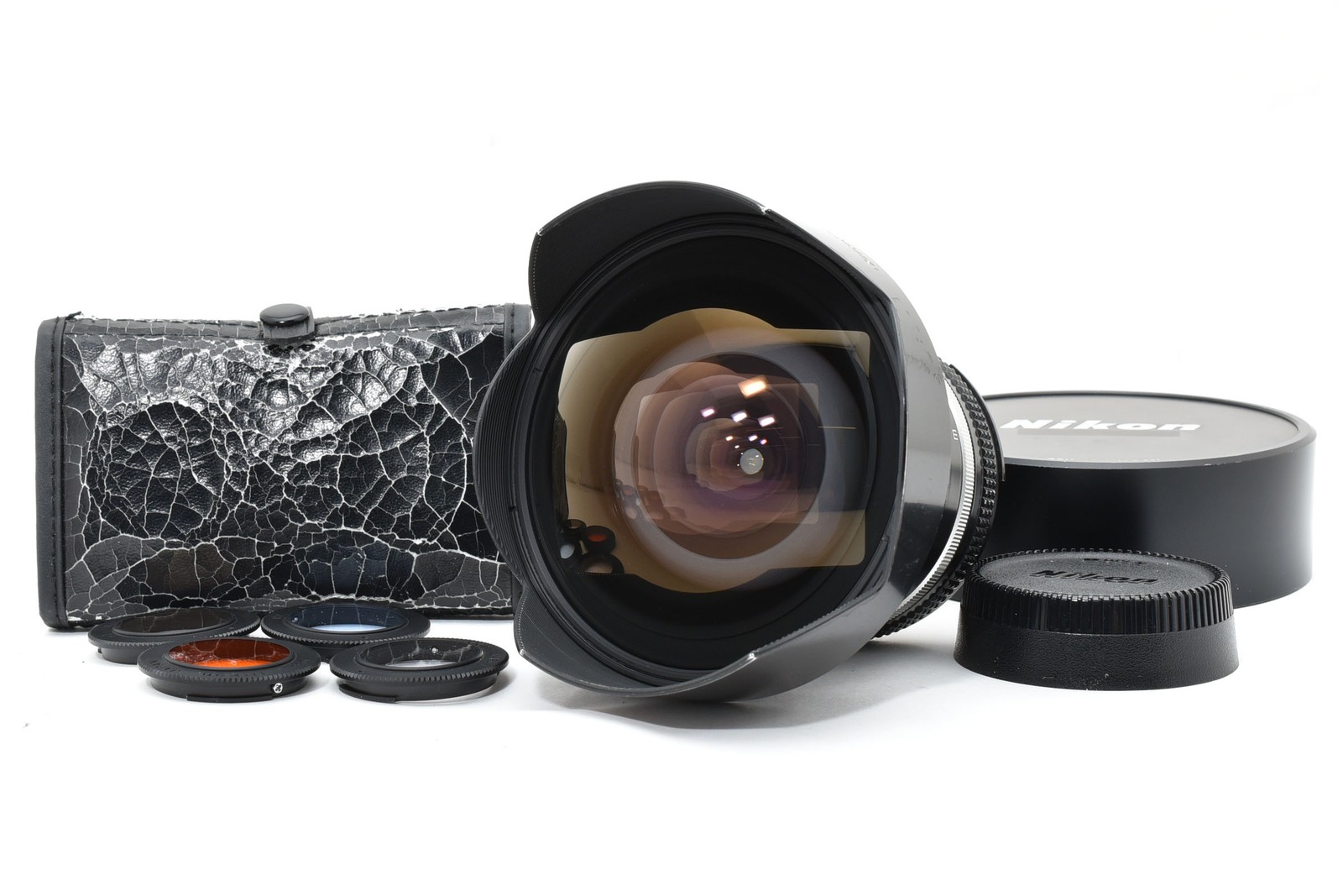 [Almost Unused] Nikon Ai-s Nikkor 15mm f/3.5 Ultra Wide Angle MF Lens From JAPAN