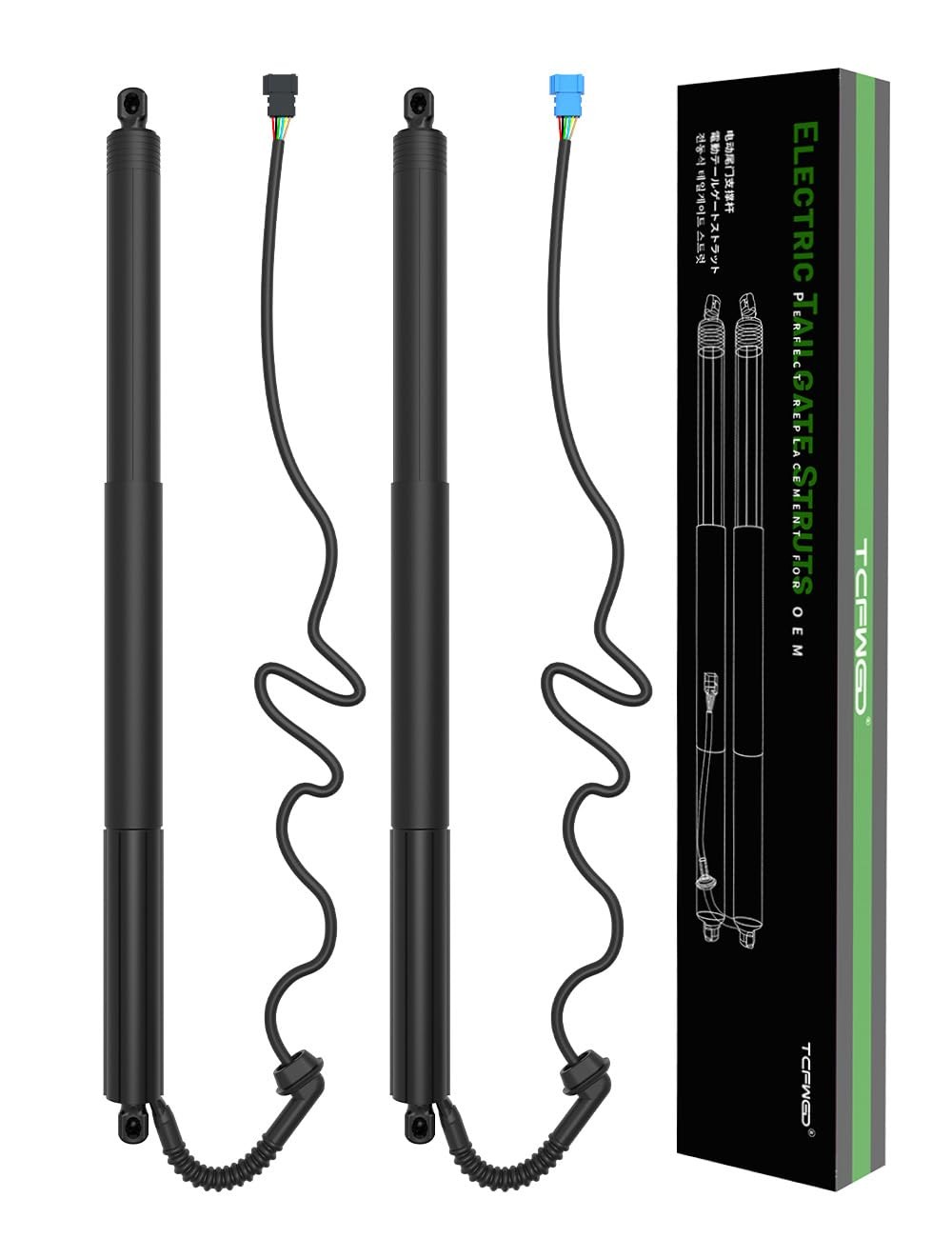 1Pair Power Liftgate Struts Compatible with BMW X3 F25 Series 2011-2017 Elect...