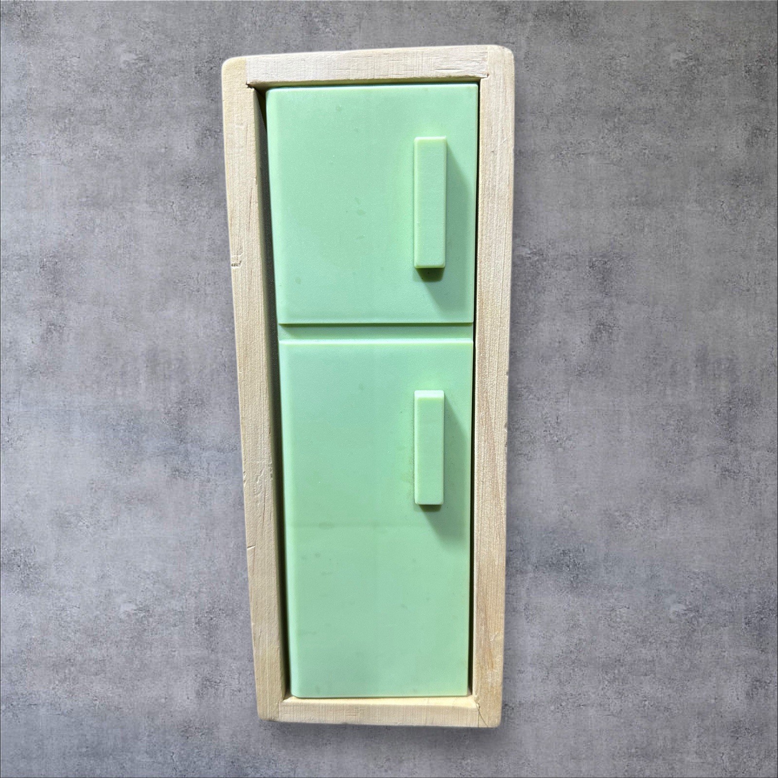 KidKraft Wooden Dollhouse Green Refrigerator