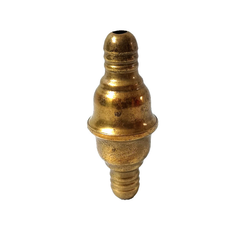 SPACER  small solid hollow Brass BED spindles long polished or antique