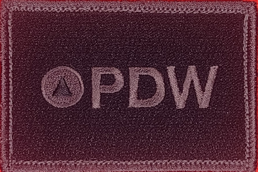 DELTA PDW SHOT-SHOW 2026 Personal Defense Weapon Morale Patch fabric H&L  2A new