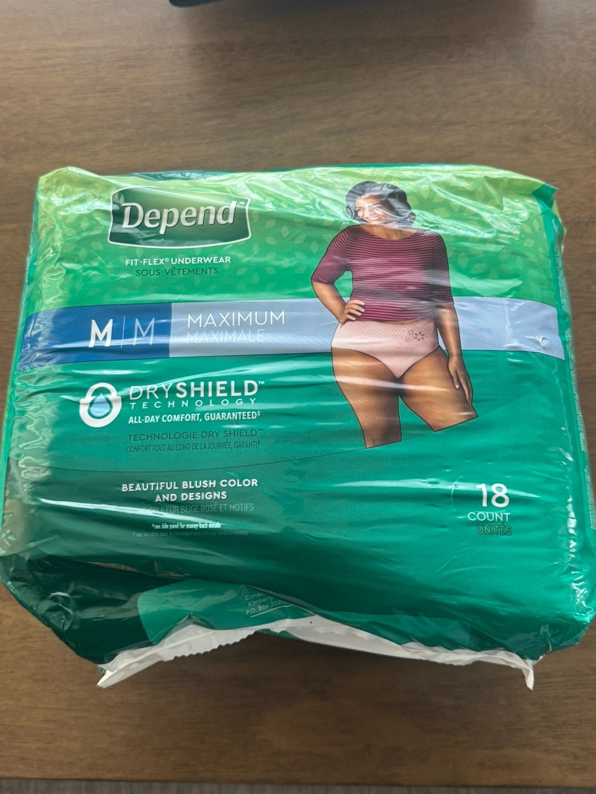 Depends DryShield 15 Maximum Incontinence Underwear Women NEW Size Maximum