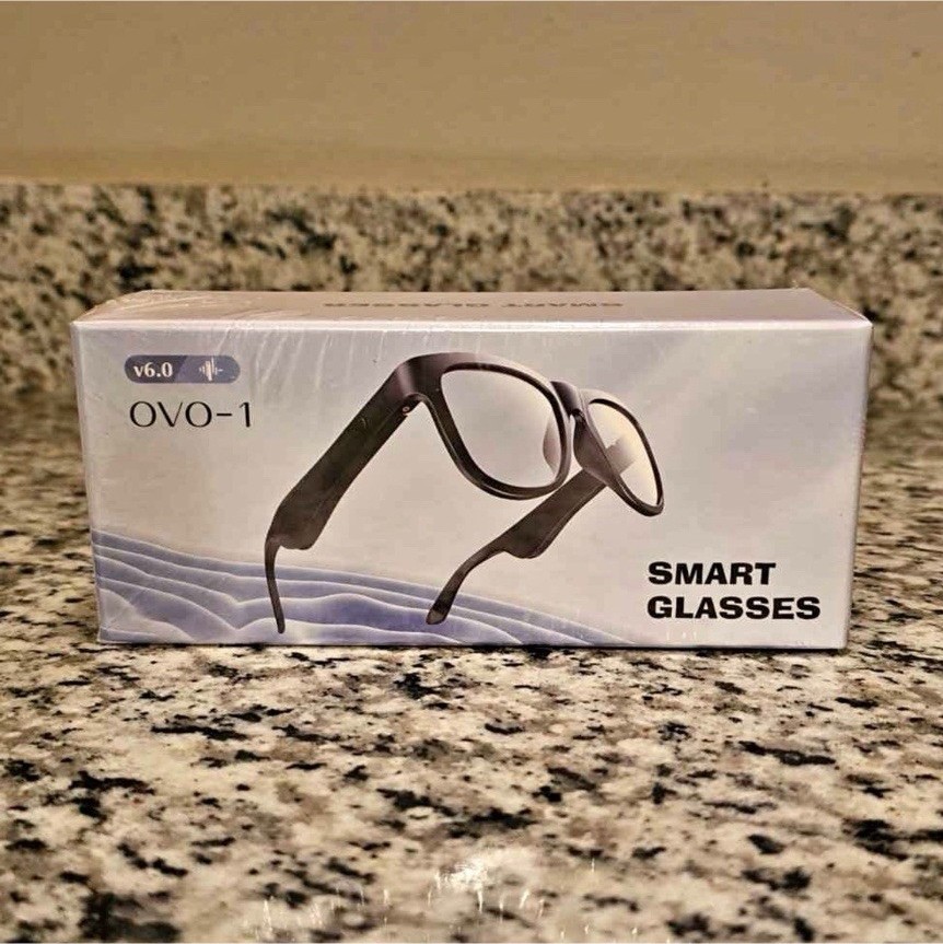 OVO-1 Bluetooth Smart Glasses Wireless Headset UV Protection IPX4