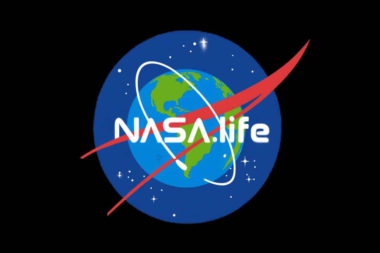 NASA.life Premium Domain URL One Word Space Fans Astronaut Merch Education Shop