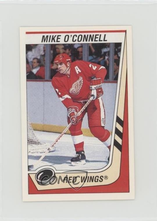 1989-90 Panini Album Stickers Mike O'Connell #69 4ju