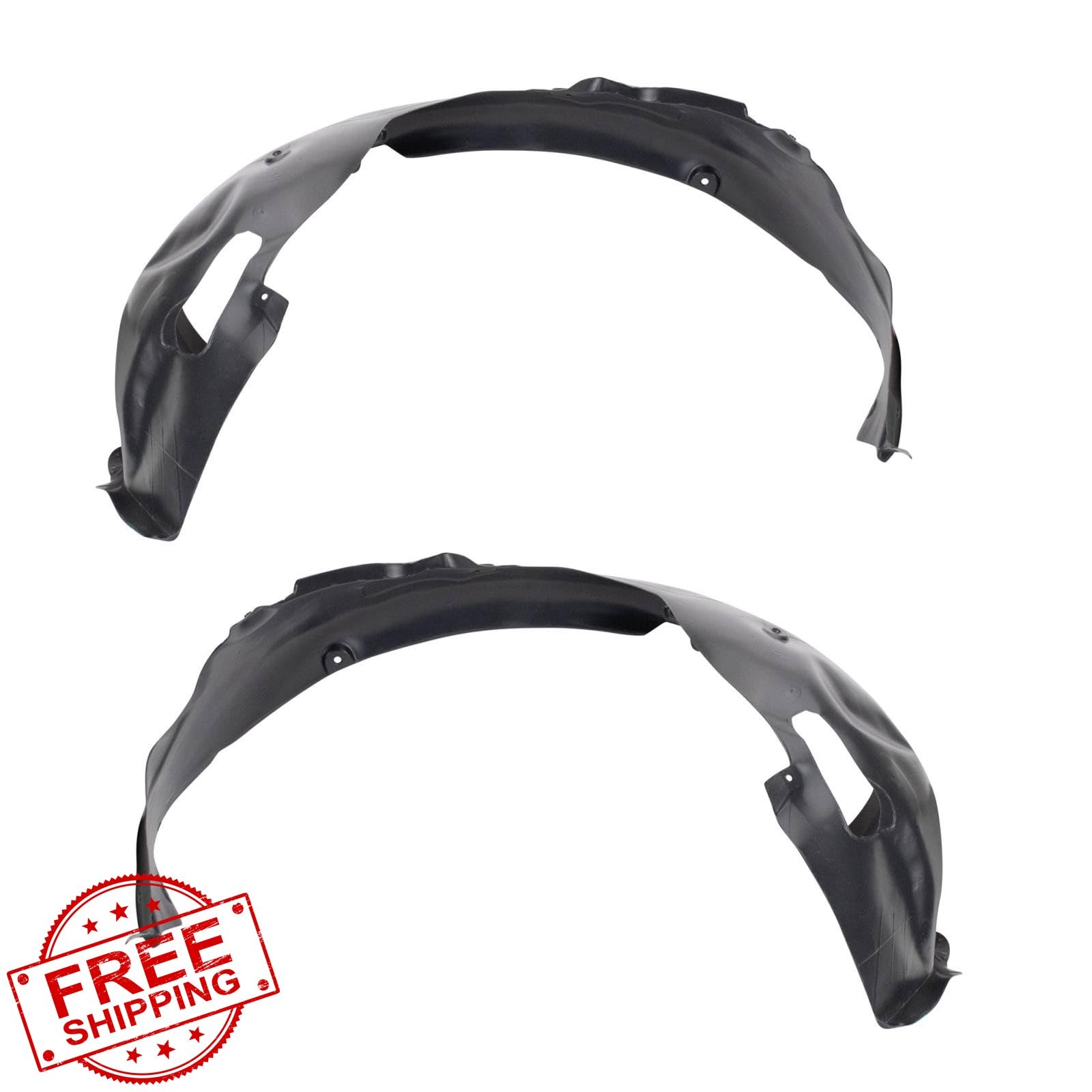 TRQ Fender Liner Set for 19-20 Hyundai Elantra Korea Built Front