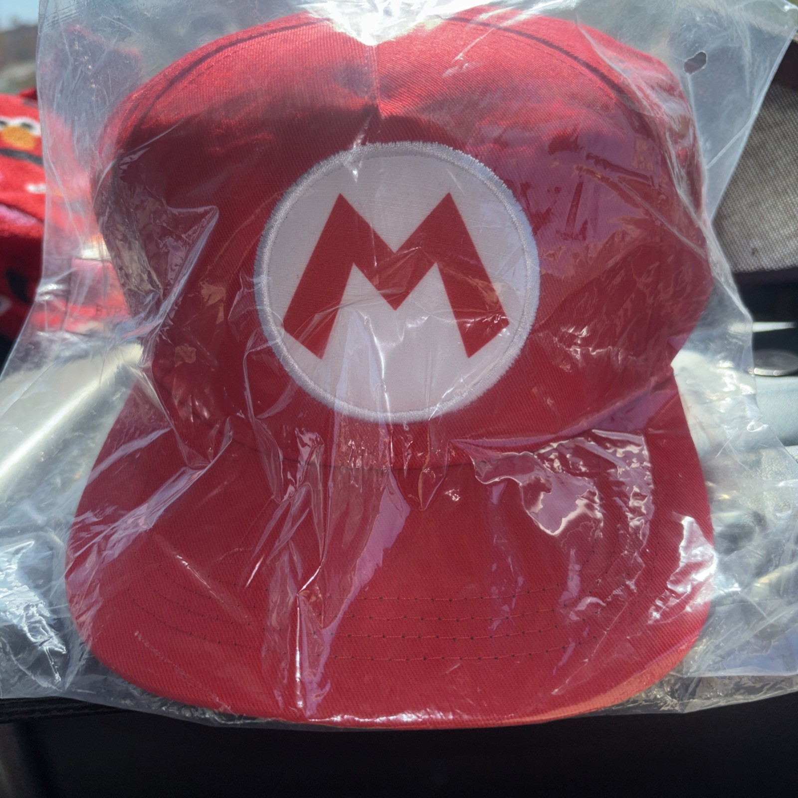 Super Mario Red Adjustable Baseball Hat ▪︎ New With Tag No Size