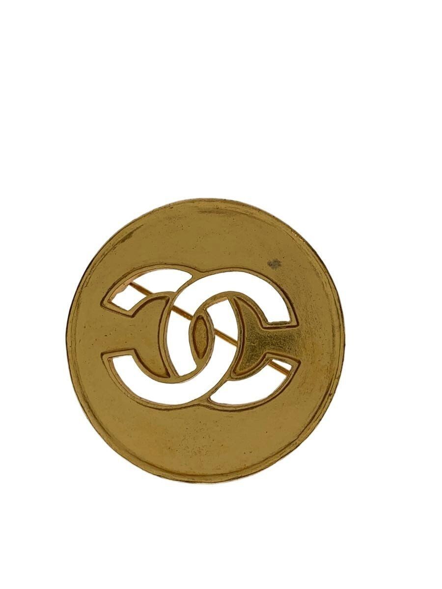 Other Accessories Brooches Coco Mark Gold Women's Used