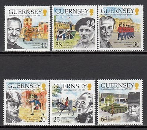 Guernsey - Mail 1999 Yvert 837/42 ** Mnh Military Academy