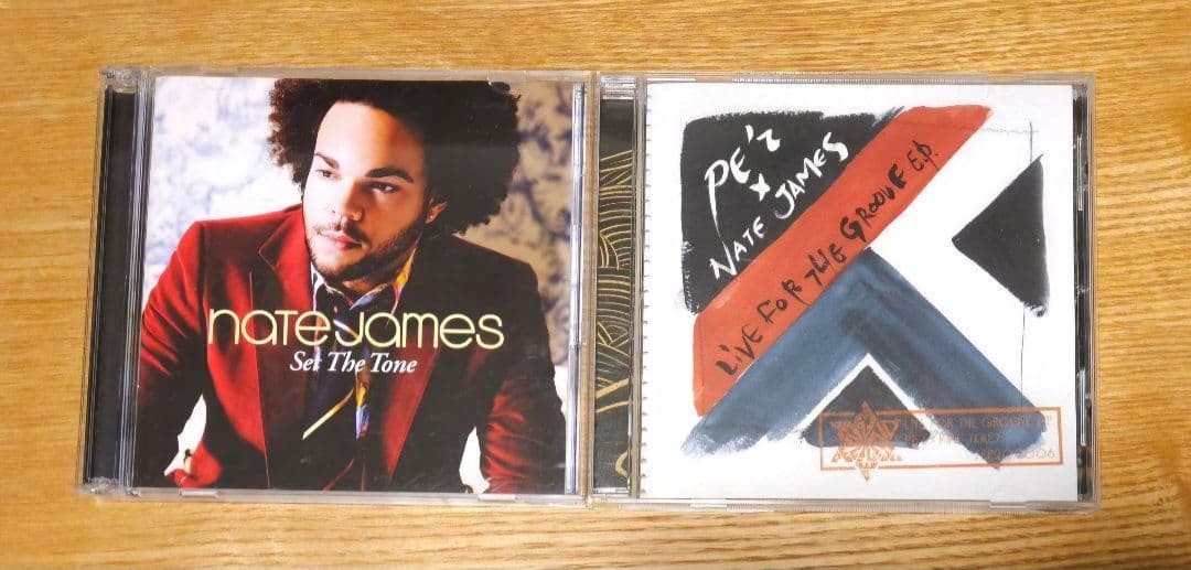 NATE JAMES PE'Z×NATEJAMES CD 2-Piece Set DVD