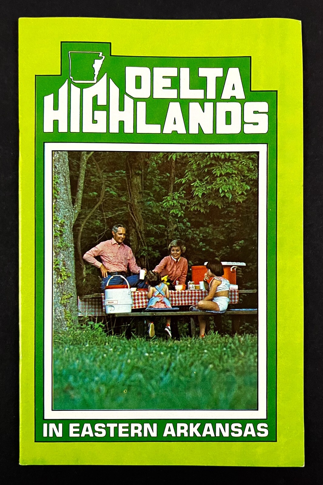 1979 Delta Highlands Eastern Arkansas Vintage Travel Booklet Parkin Phillips Co