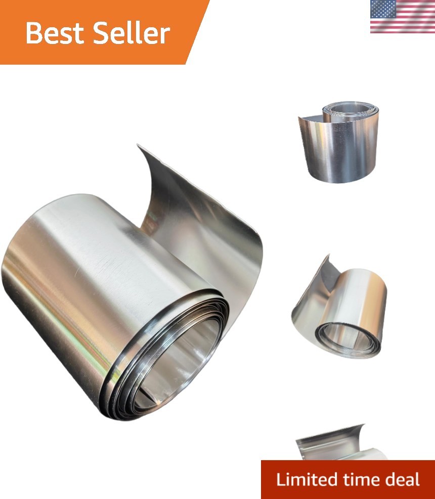 Aluminum Roll Flashing - 9.8ft Long, Corrosion-Resistant & Practical