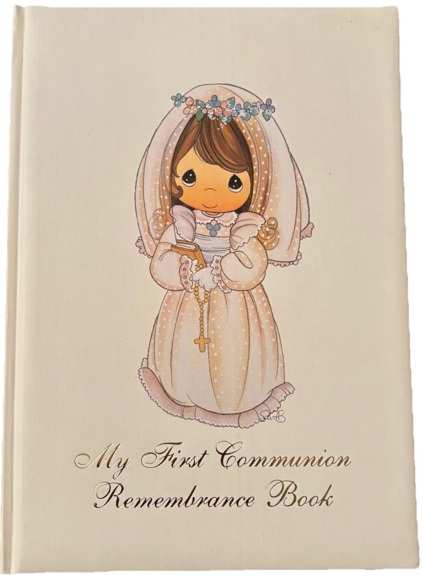 Precious Moments My First Communion Remembrance Book – Unused Keepsake Album