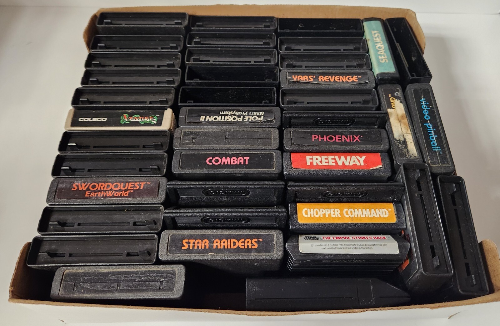 Atari Videogame and Console Collection – 66 Games Total