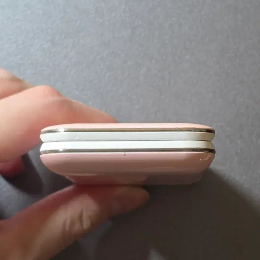 Pop2 Pink Flip Phone with Cracks & Scratches Collectible