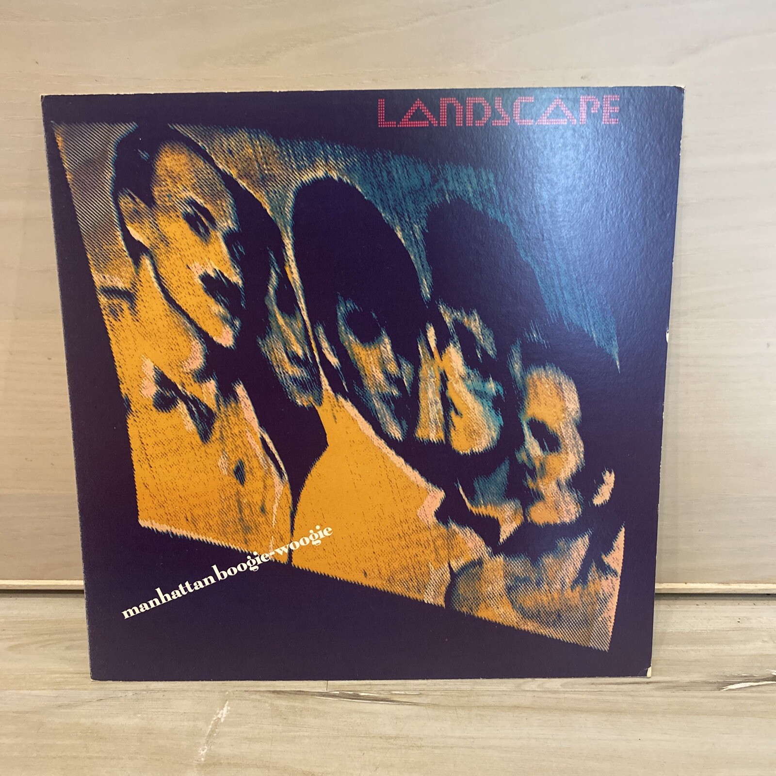 Rare Landscape Manhattan Boogie-Woogie Flat 12x12 Poster Album Flat