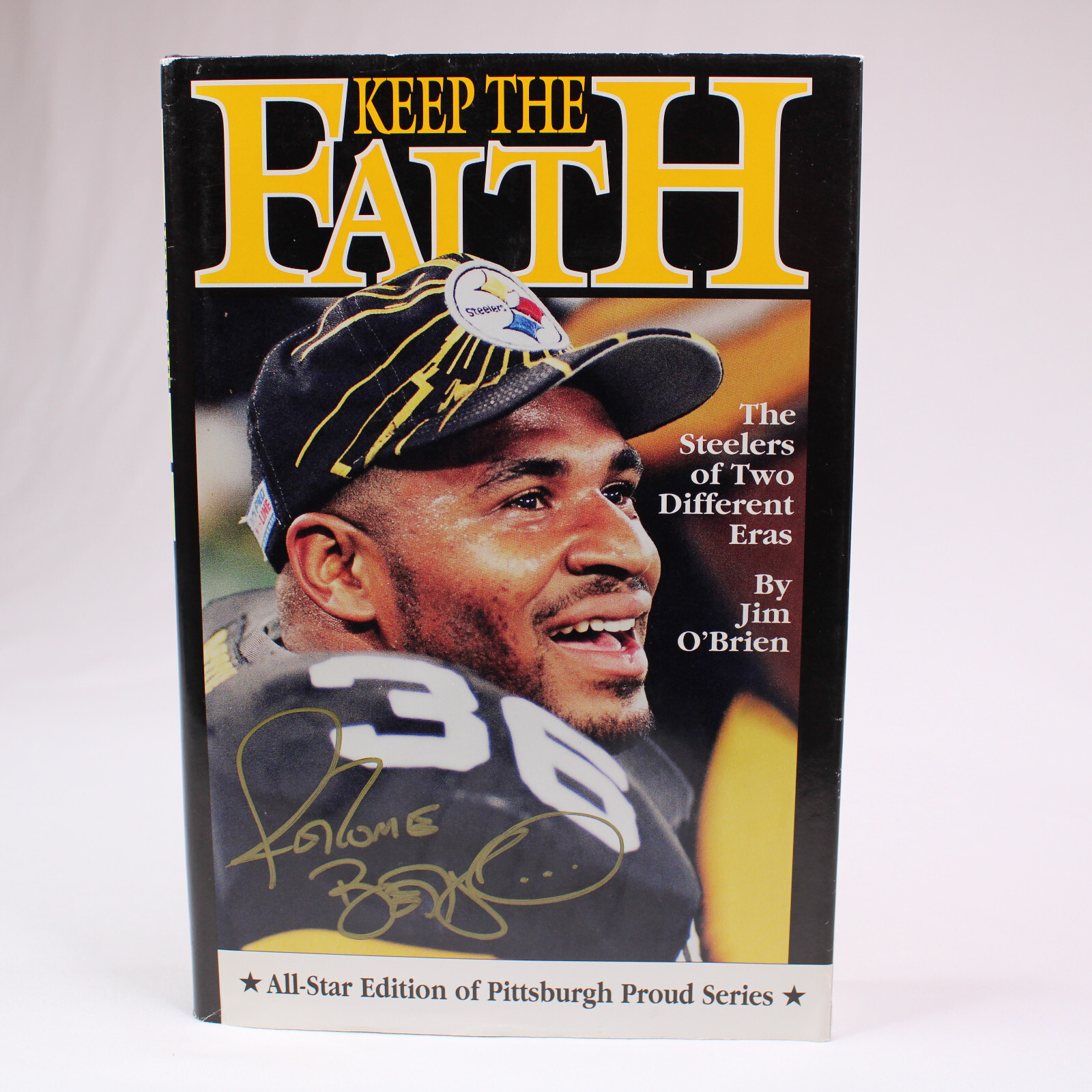 SIGNED VINTAGE 1997 Keep The Faith Hardcover Book By Jim O'Brien With DJ Good