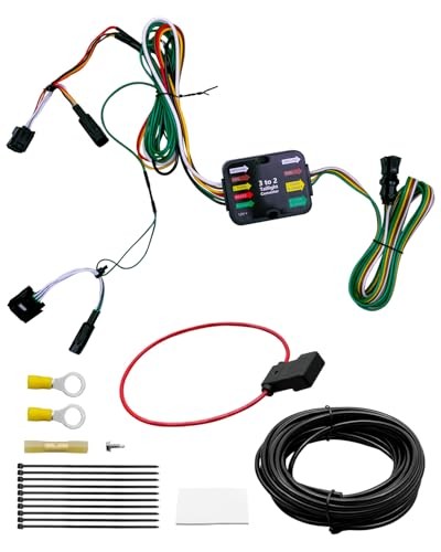 4-Pin Trailer Wiring Harness Fit for Mazda CX-5 2017 2018 2019 2020 2021, 