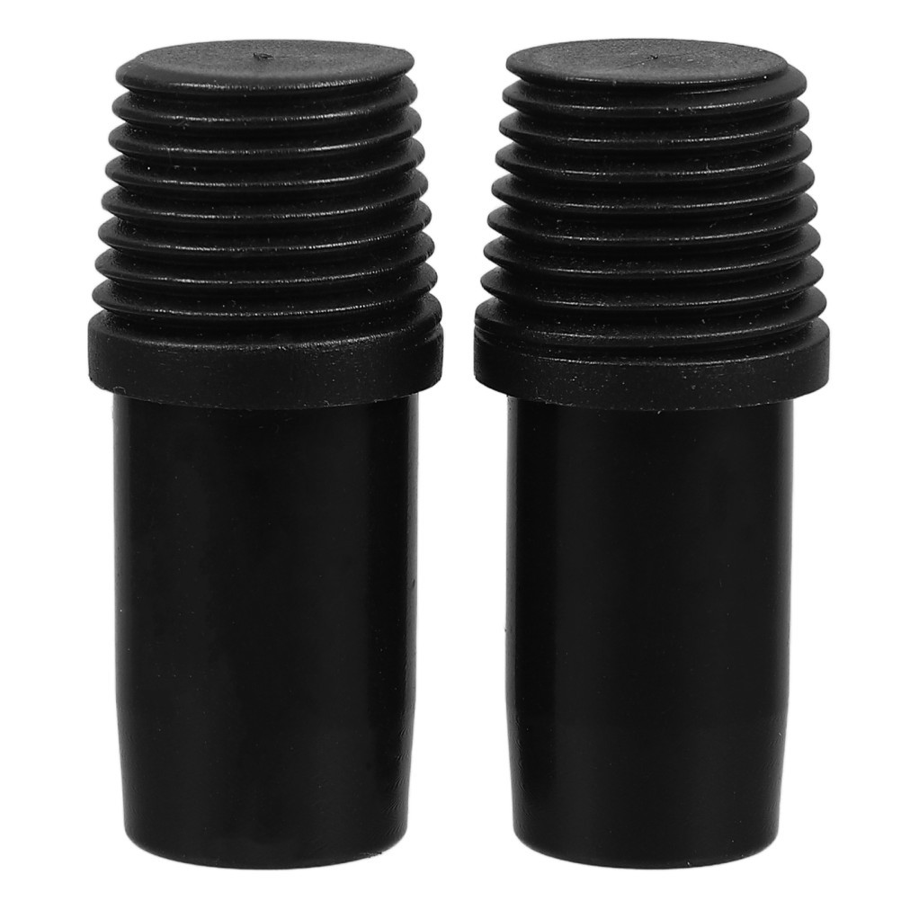  2 PCS Handle Replacement Pole Plastic Thread Tip Broom Connector