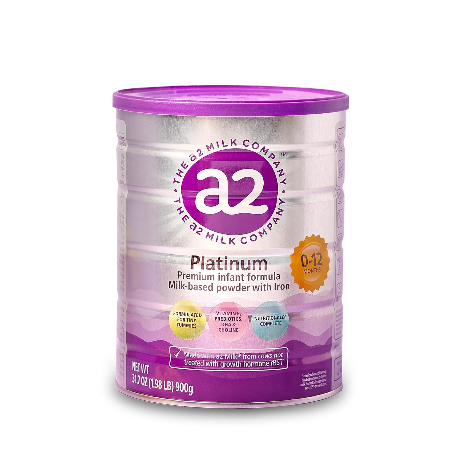 A2 Platinum® Premium Infant Formula for Babies Ages 0-12 Months, Whole Milk Powd