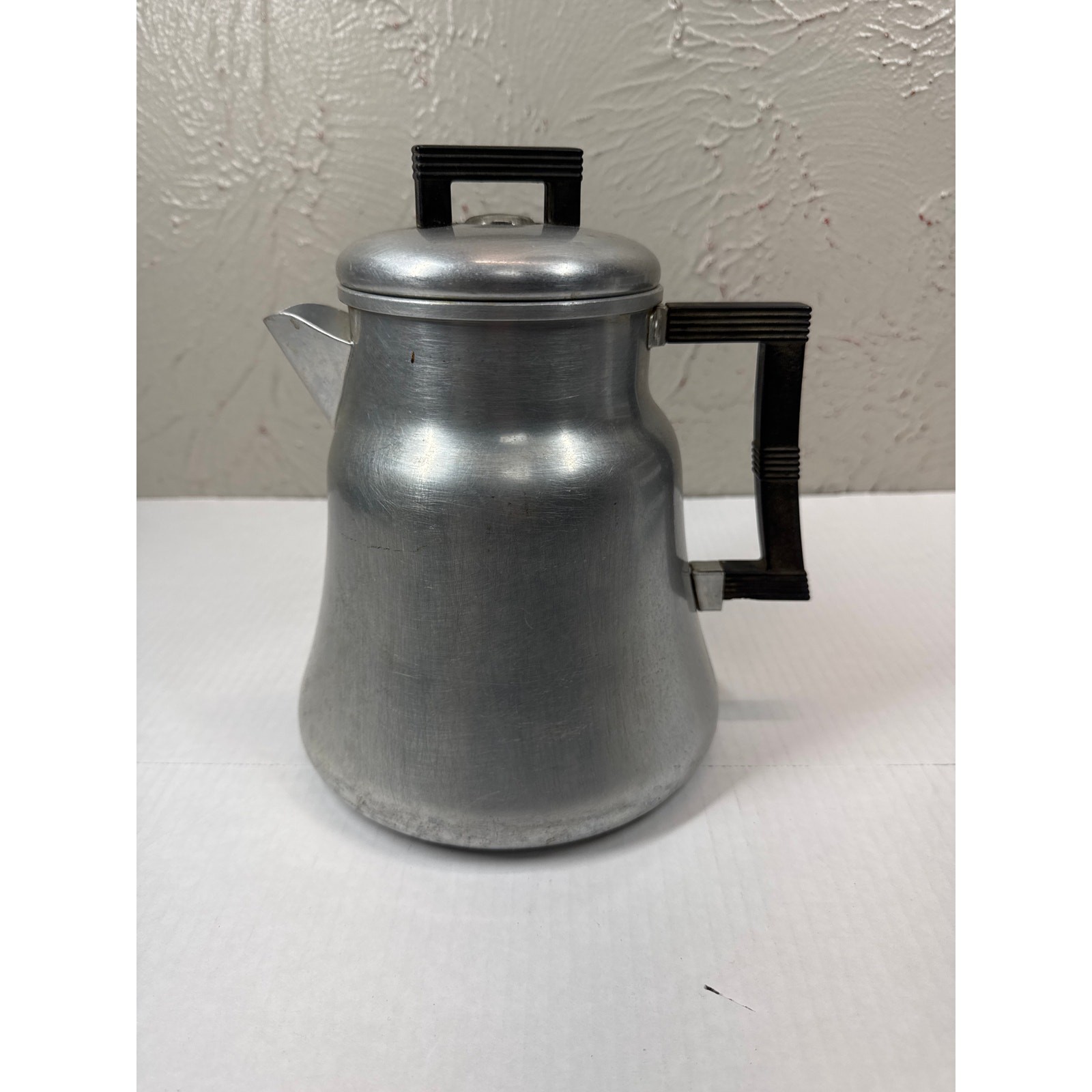 WEAR-EVER Aluminum Percolator Coffee Pot 3012 Camping Stove Top Vintage
