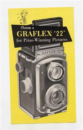 Graflex 22 Brochure For Prize Winning Results 