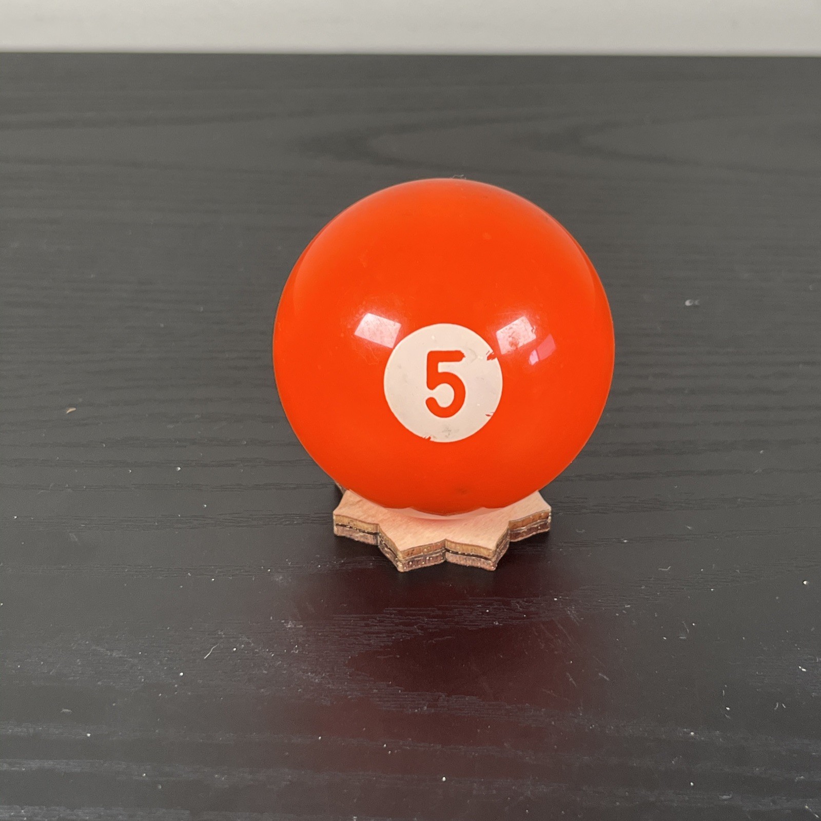 Aramith Continental #5 Orange Pool Ball 2 1/4” Belgian Phenolic Resin