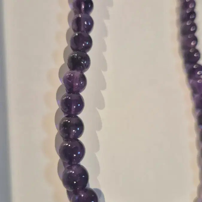 Himalayan Amethyst Necklace, New, Deep Purple Gemstone