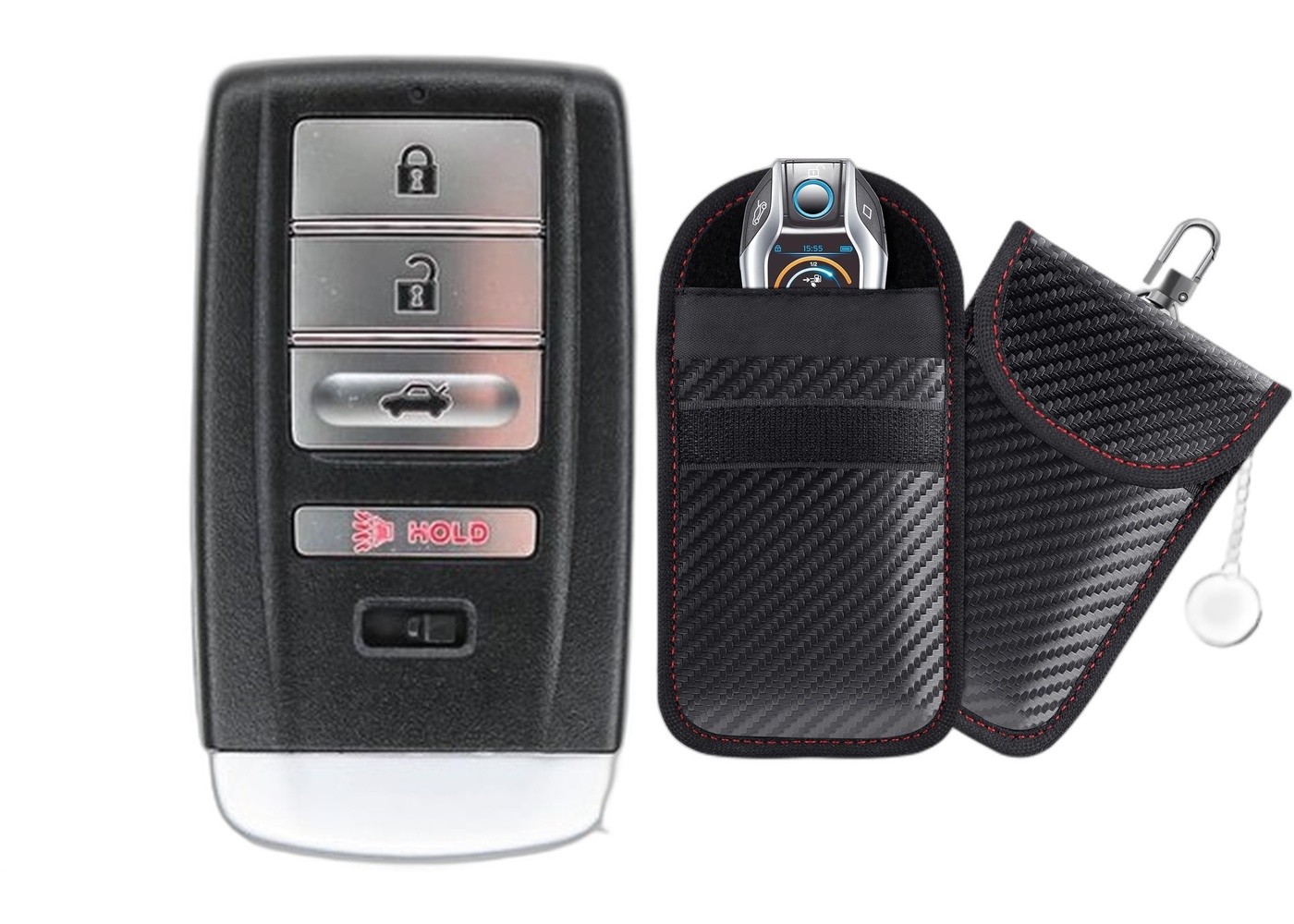 Smart Repl. Key Fob 2018-2020 Acura TLX FCC: KR5V2X MPN: 72147-TZ3-A22 w/Case