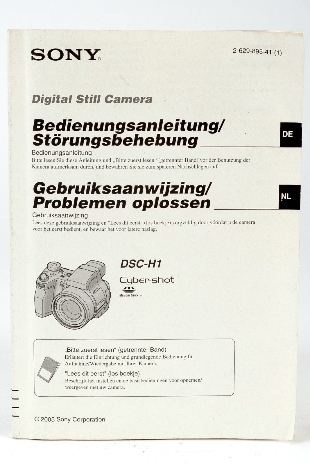 Manual Sony DSC-H1 Guide Dsc H1