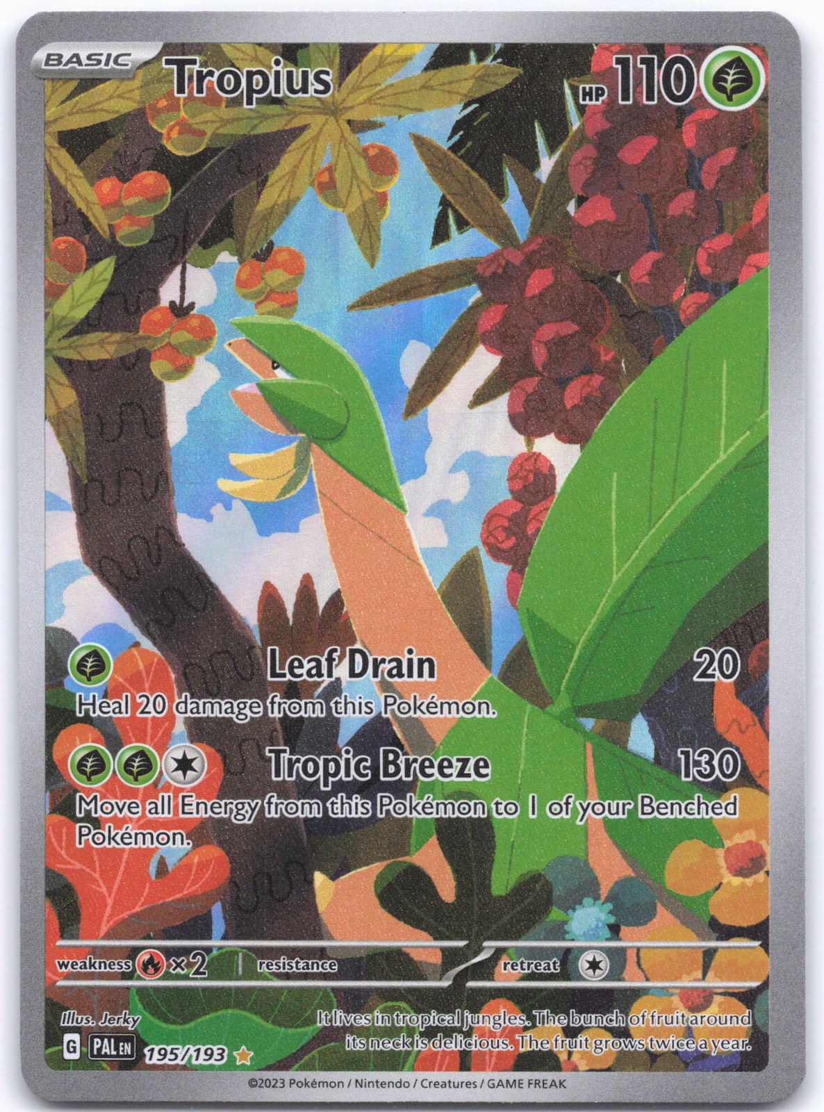 SV02: Paldea Evolved #195/193 Tropius