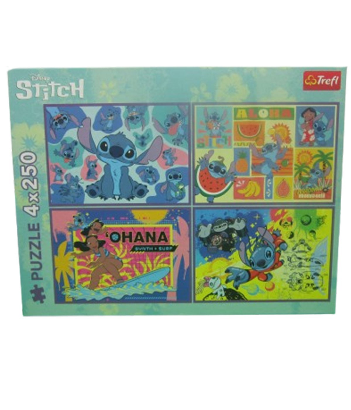 4 x 250 Piece Stitch Puzzle