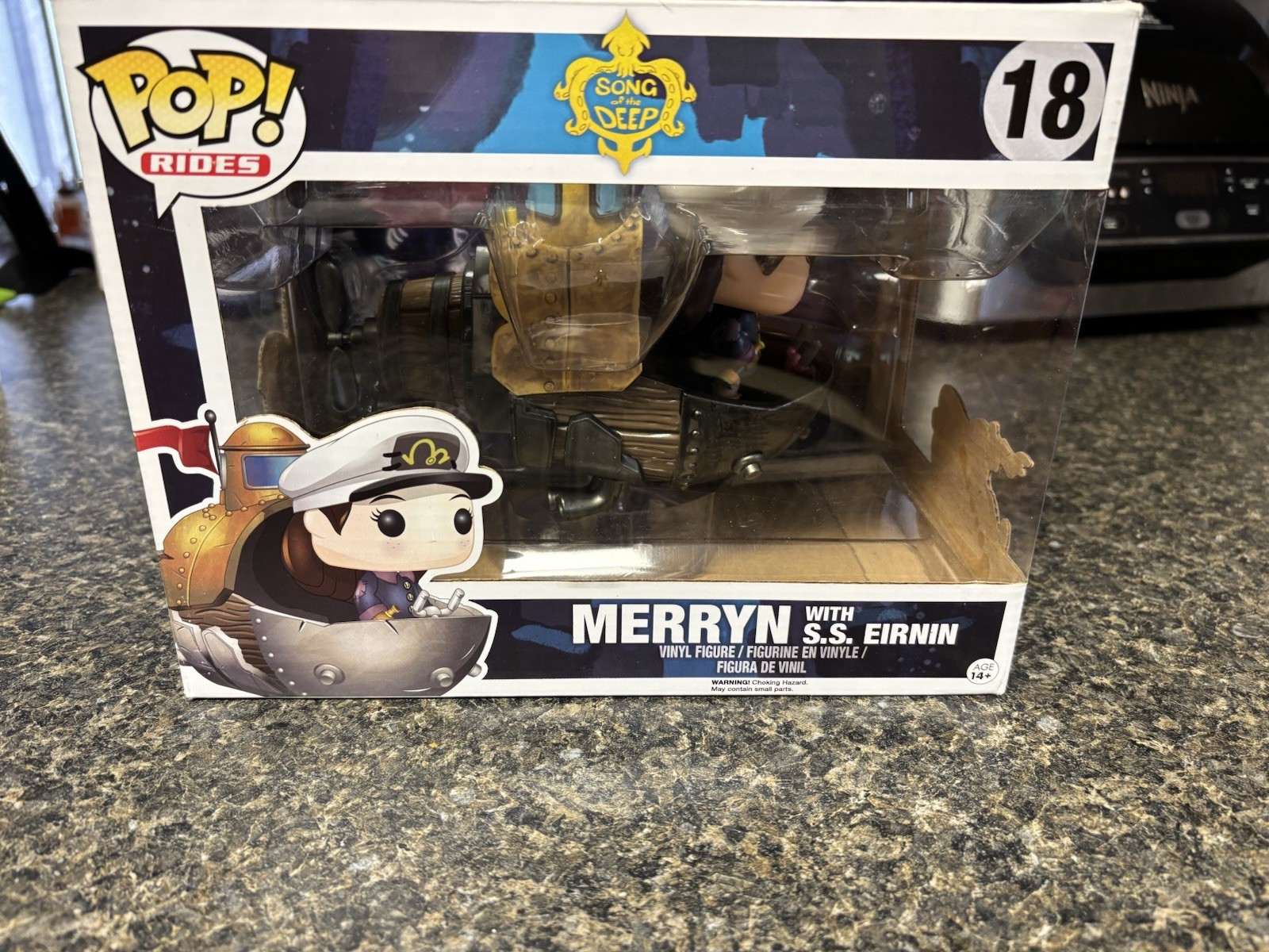 FUNKO POP! RIDES MERRYN WITH SS EIRNIN #18 SONG OF THE DEEP NEW IN BOX