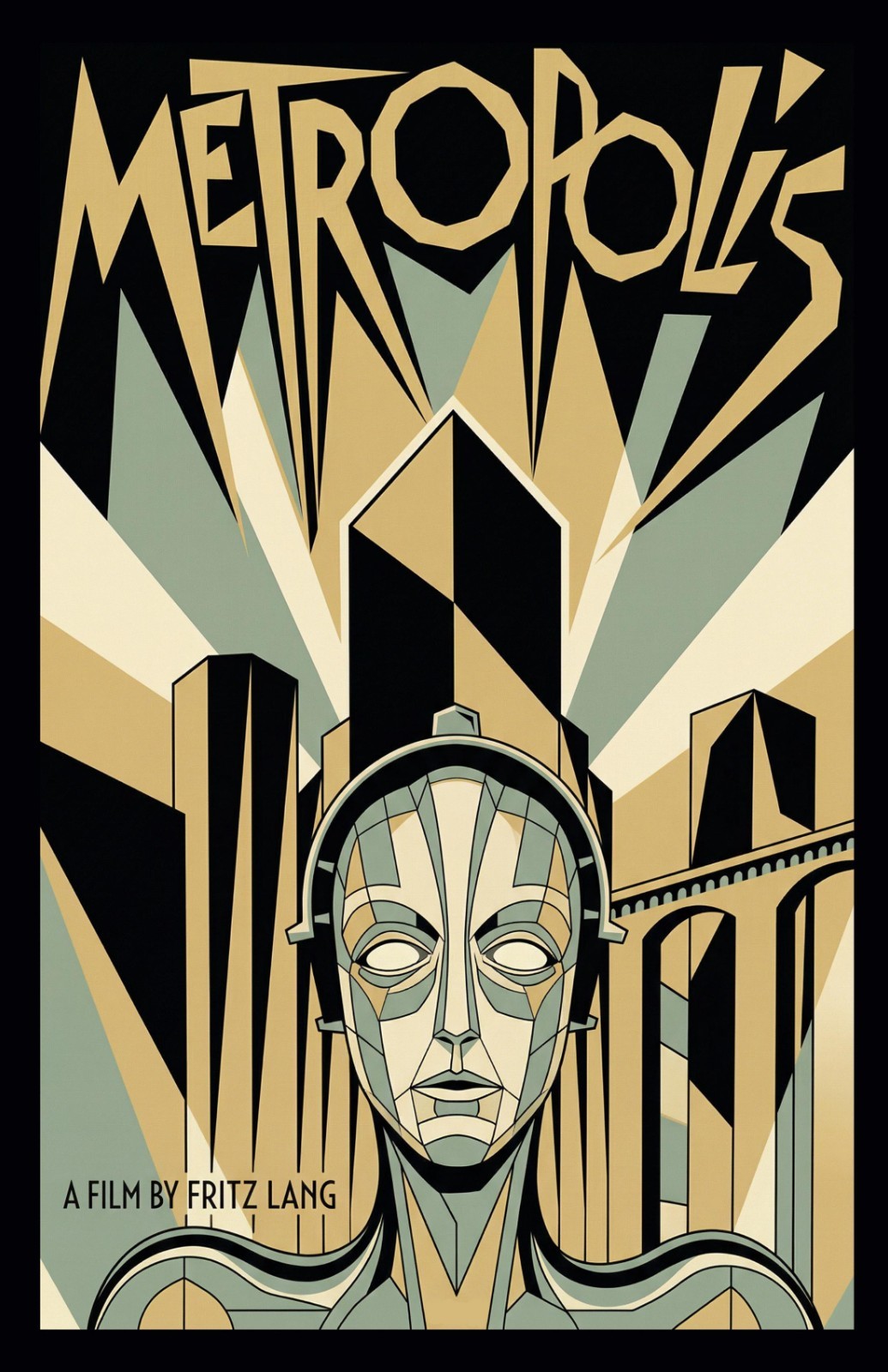 Metropolis Vintage Movie Poster Print Matte Glossy 11x14 11x17 12x18 13x19