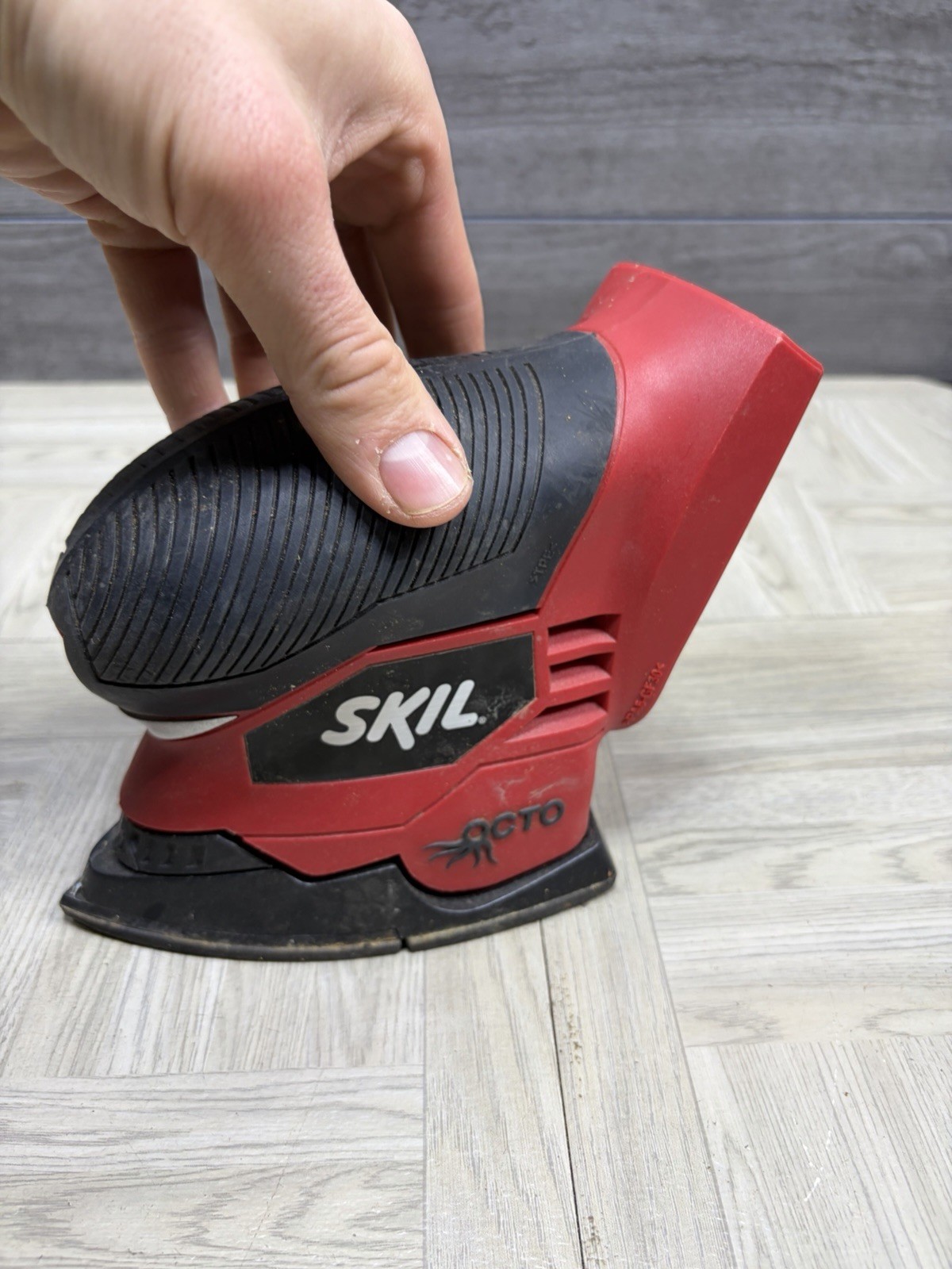 SKIL 7305-01 18 Volt Octo Multi Finishing 18V Cordless Sander TOOL ONLY Tested