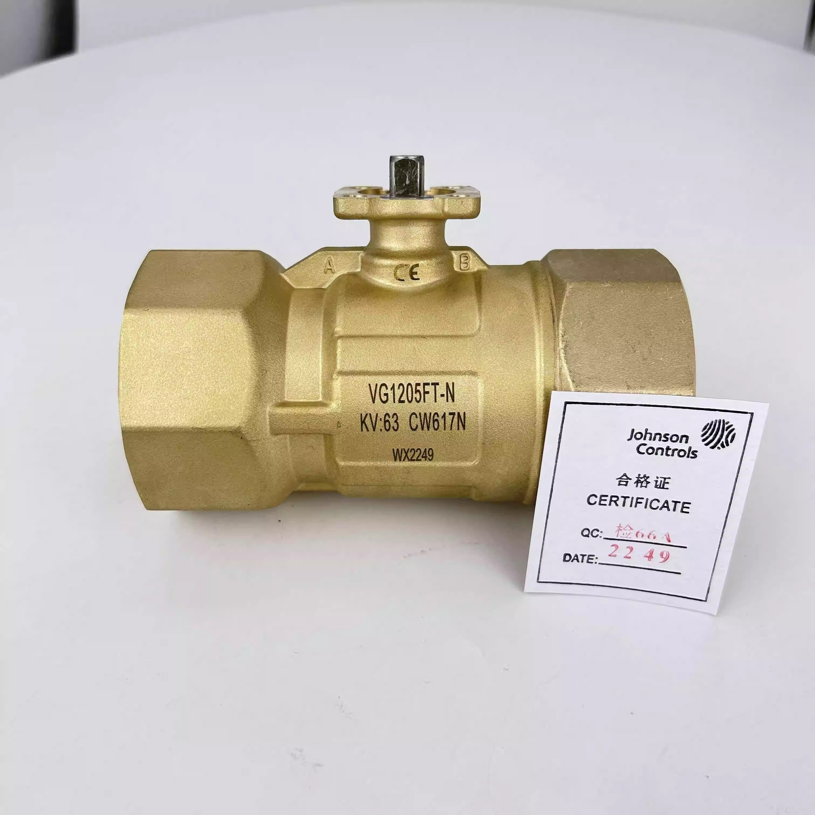 1pcs Johnson VG1205FT【DN50】 Electric two-way threaded ball valve  #Z