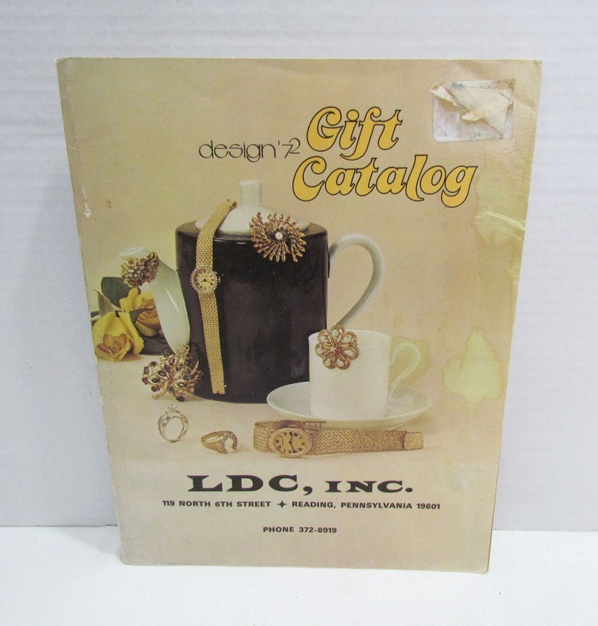 LDC INC. 1972 GIFT CATALOG 320 pgs CLOCKS ELECTRONICS HOUSEWARES + READING, PA