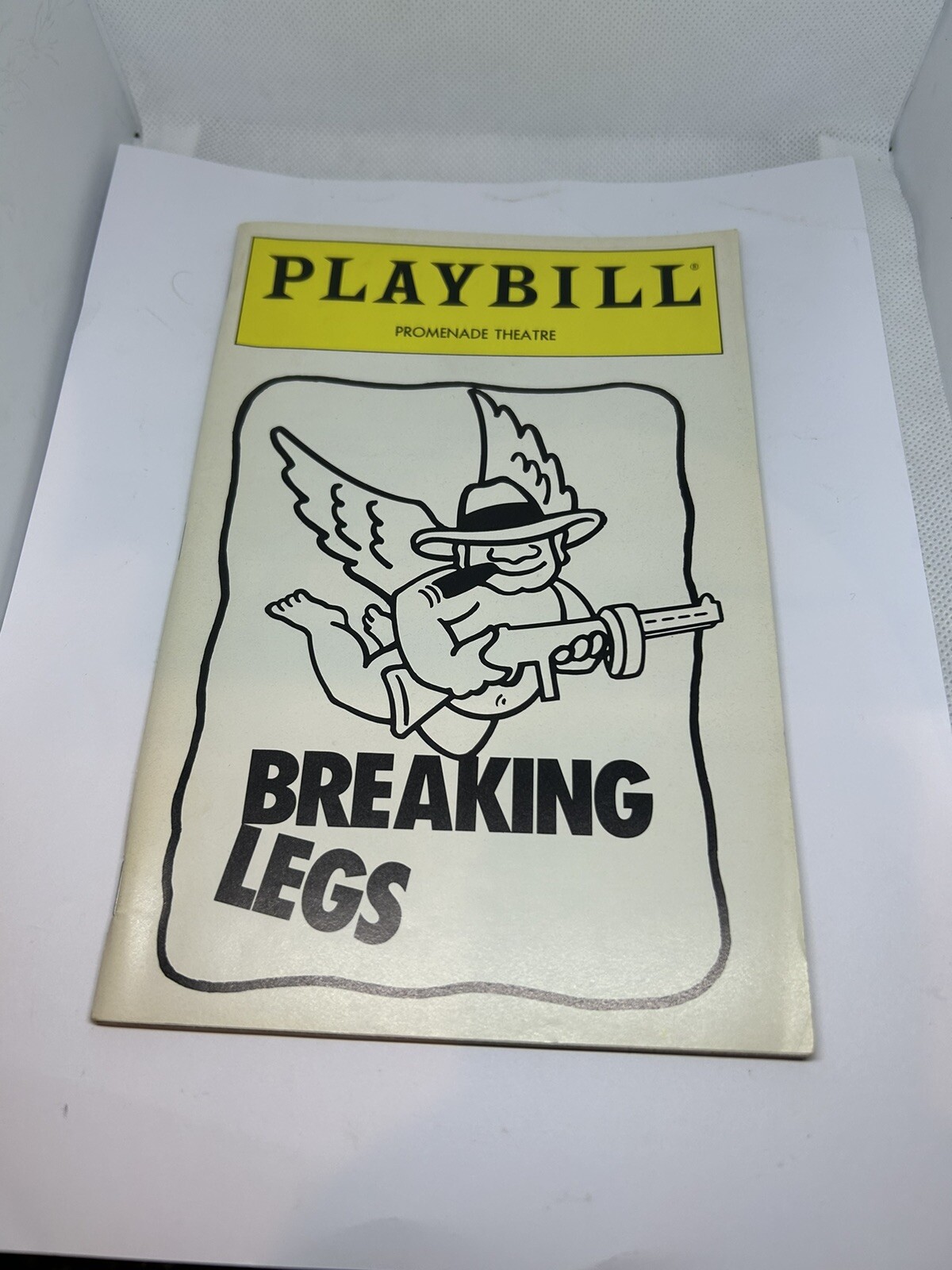 Breaking Legs - Promenade Theatre - Playbill - April 1992