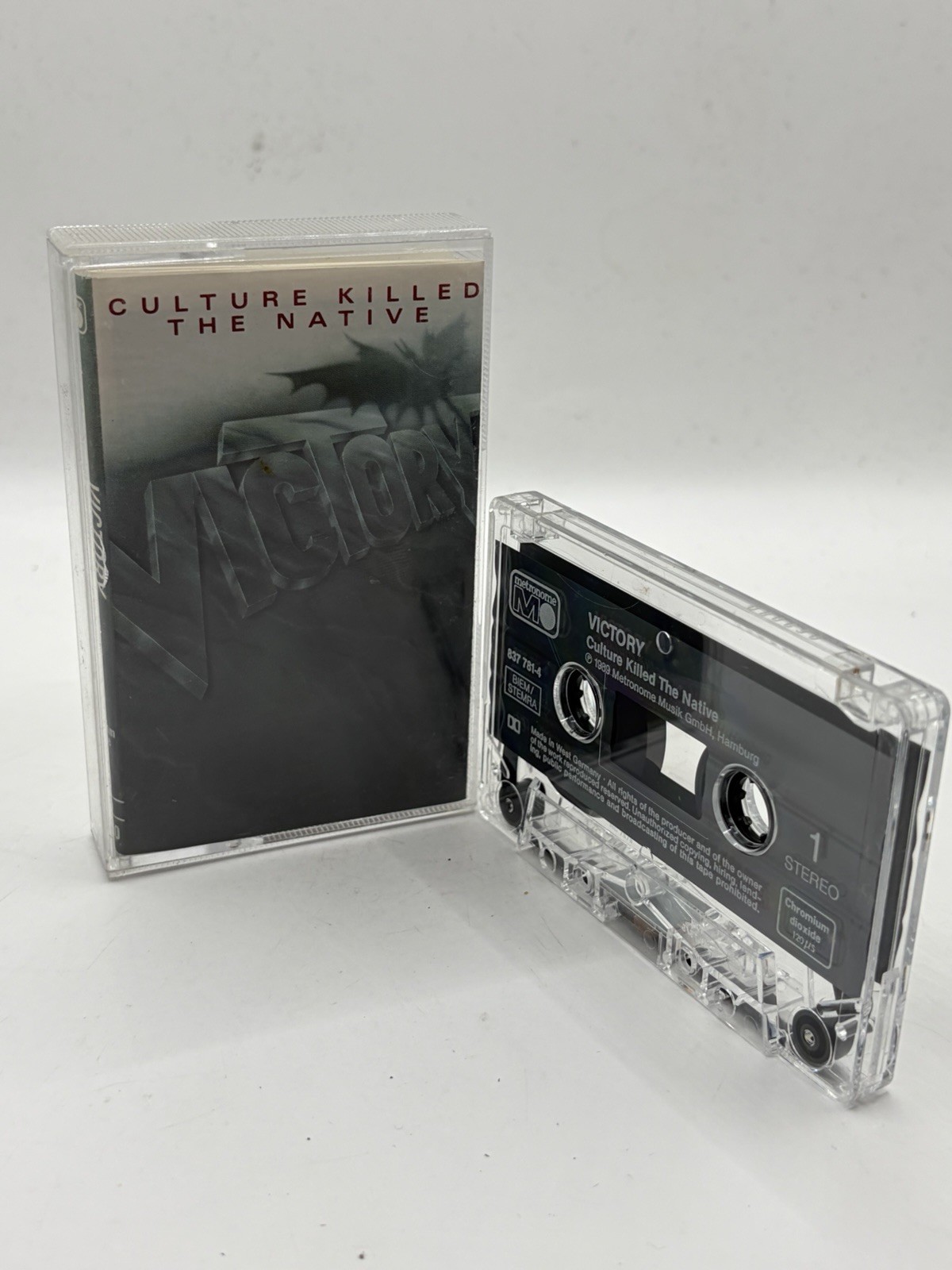 Culture Killed The Native Victory Cassette Tape Album Rare