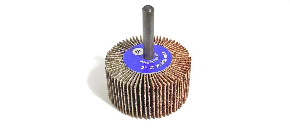 2" x 1" x 1/4" Flap Wheel 60 Grit (1 Wheel) Garryson 10023