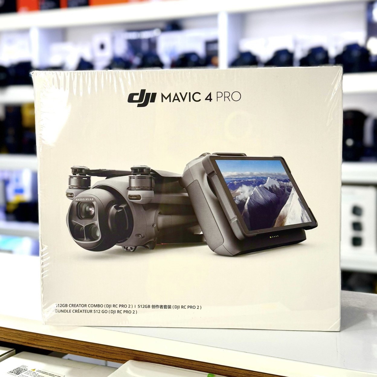 Mavic4 Pro 512GB Creator Combo(DJI RC Pro2 + 3 Batteries)