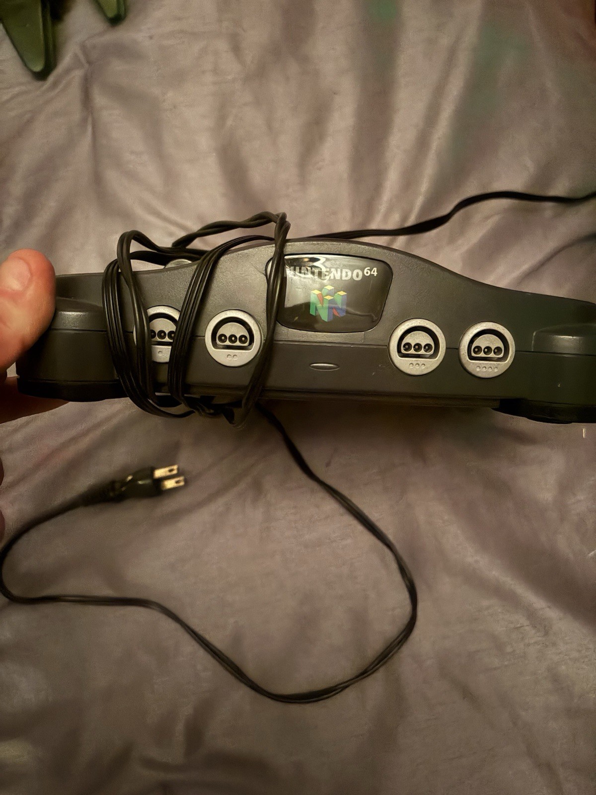 Nintendo 64 Console with Controllers, Super Mario 64 & Rush 2 Games