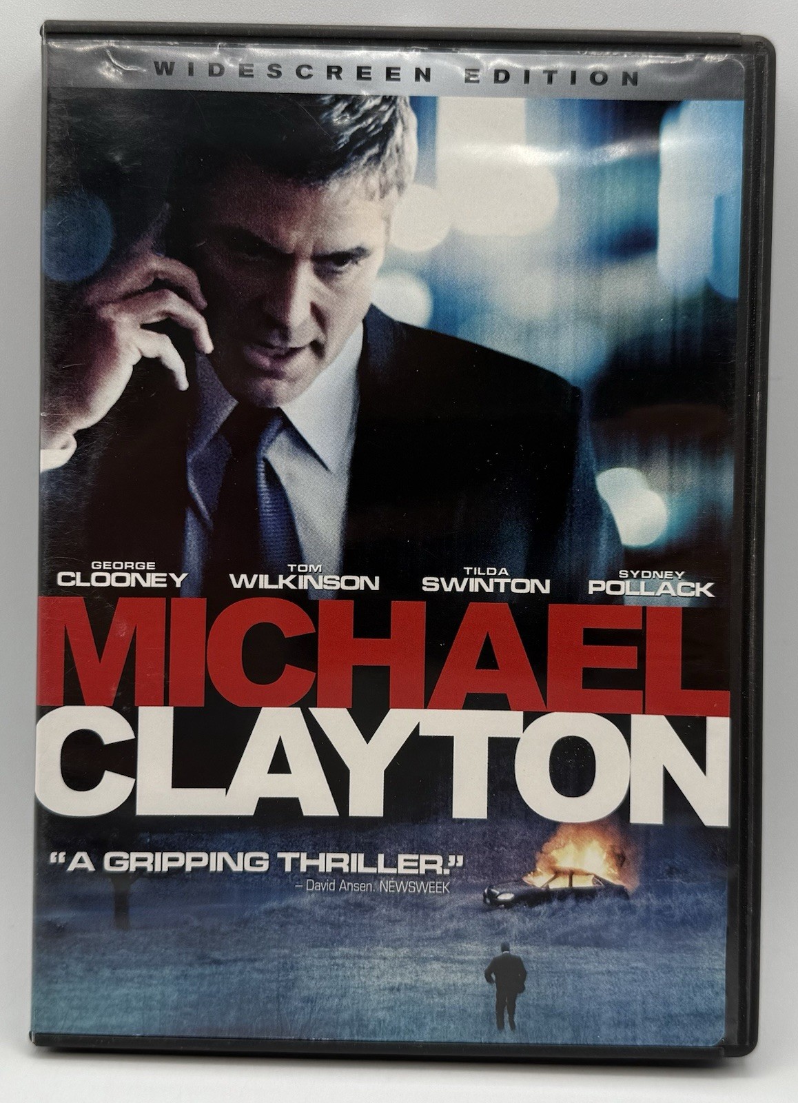 Michael Clayton DVD Widescreen Version George Clooney Tom Wilkinson 2008