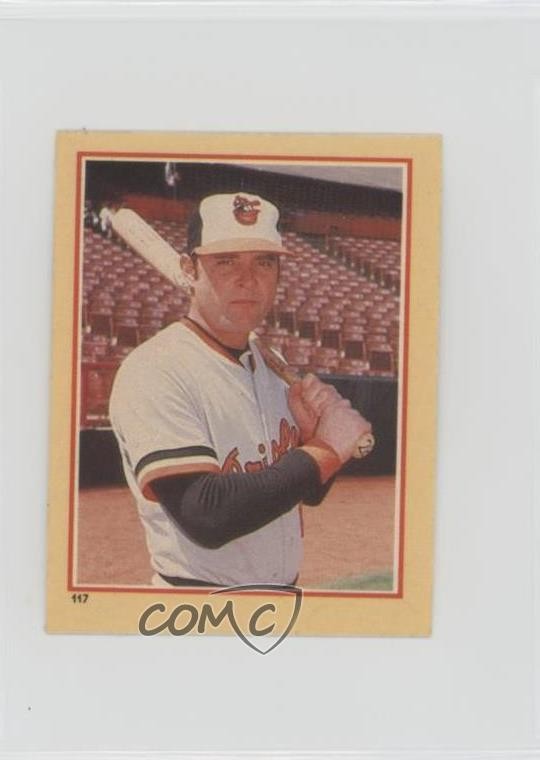 1984 Fleer Star Stickers Album Stickers Jim Dwyer #117 0q3
