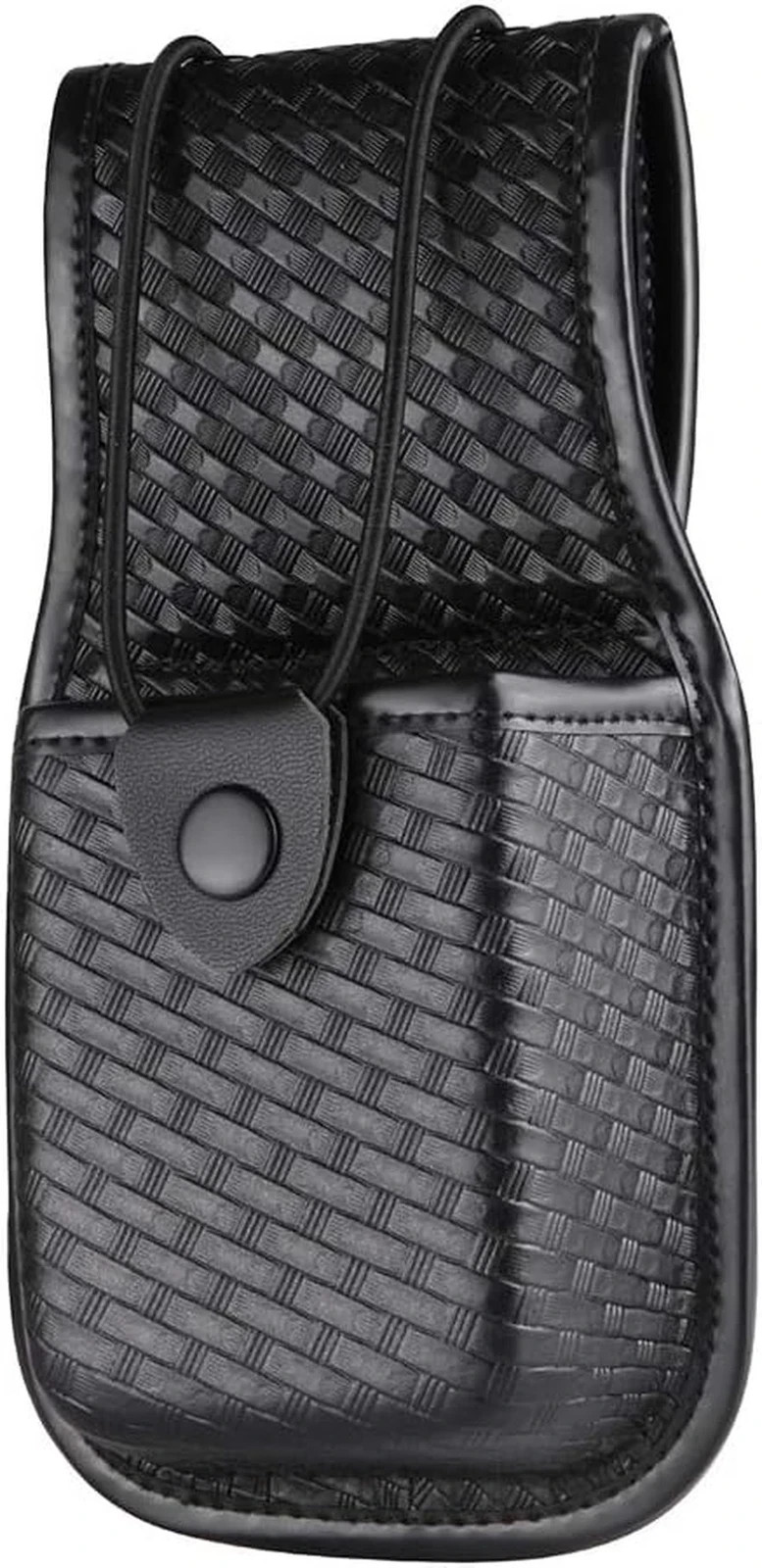 Basketweave Radio Pouch, Universal Radio Holder Pouch for Law Enfor